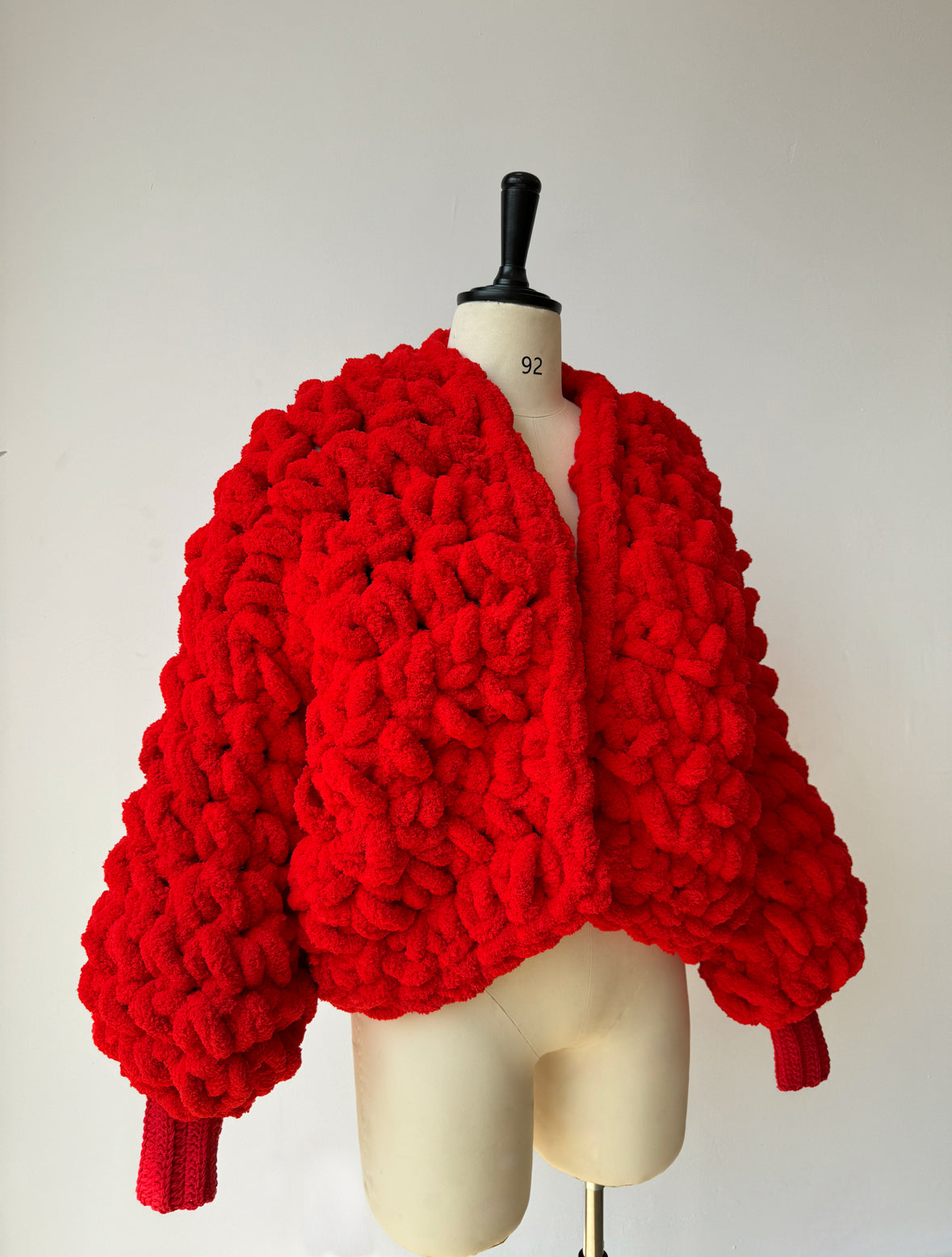 Crochet chunky sweater