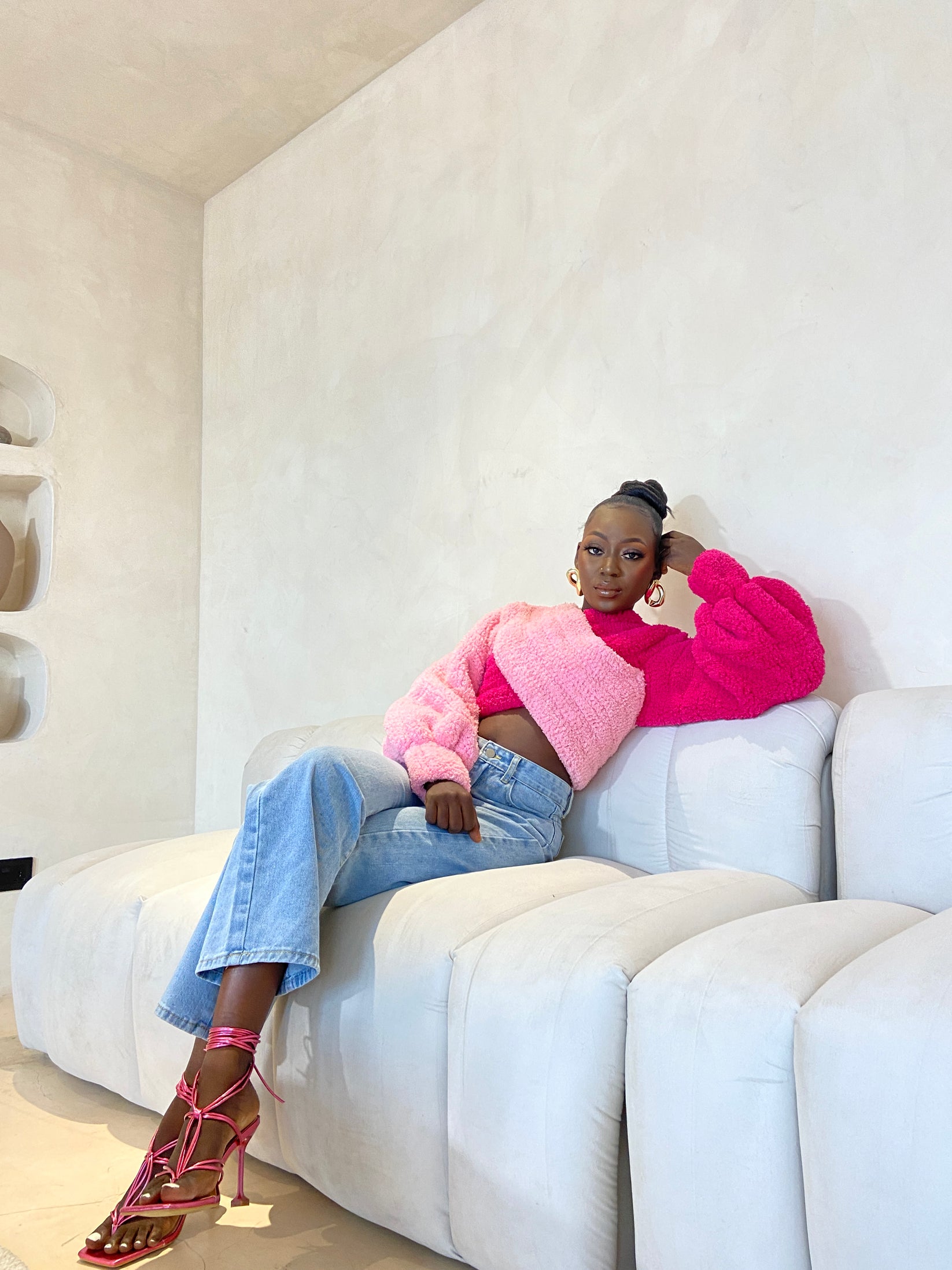 Amelia Sweater Pink main image 0